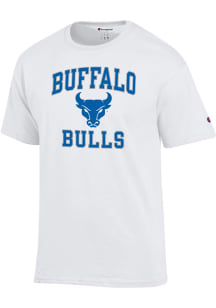 Champion Buffalo Bulls White No 1 Graphic Short Sleeve T Shirt