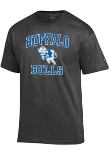 Champion Buffalo Bulls Charcoal No 1 Graphic Short Sleeve T Shirt