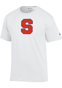 Champion Syracuse Orange White Primary Team Logo Short Sleeve T Shirt