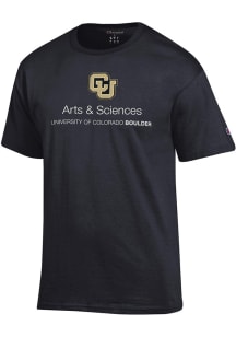 Champion Colorado Buffaloes Black College of Arts and Sciences Short Sleeve T Shirt