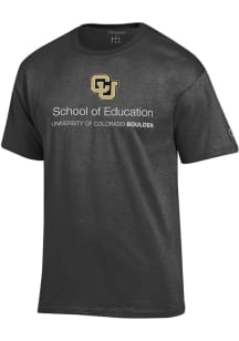 Champion Colorado Buffaloes Charcoal School of Education Short Sleeve T Shirt