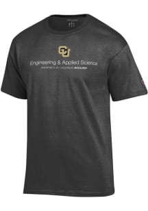 Champion Colorado Buffaloes Charcoal College of Engineering and Applied Science Short Sleeve T S..