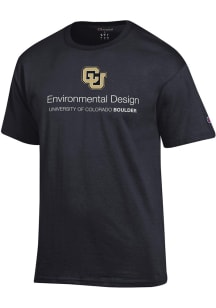 Champion Colorado Buffaloes Black Environmental Design Short Sleeve T Shirt