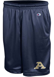 Champion Akron Zips Mens Navy Blue Mesh Shorts