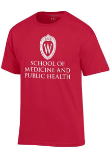 Wisconsin Badgers Red Champion School of Medicine and Public Health Short Sleeve T Shirt