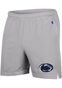 Mens Penn State Nittany Lions Grey Champion Woven Shorts