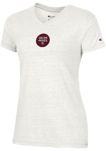 Champion Texas A&amp;M Aggies Womens Ivory Triumph Short Sleeve T-Shirt