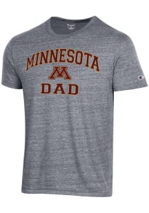 Minnesota Golden Gophers Grey Champion Dad Short Sleeve T Shirt