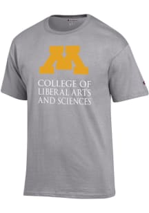 Minnesota Golden Gophers Grey Champion College Of Liberal Arts And Sciences Short Sleeve T Shirt