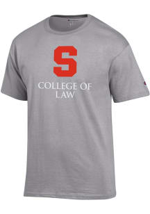 Champion Syracuse Orange Grey College Of Law Short Sleeve T Shirt