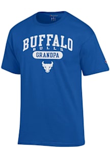 Champion Buffalo Bulls Blue Grandpa Short Sleeve T Shirt