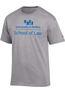 Champion Buffalo Bulls Grey College Of Law Short Sleeve T Shirt