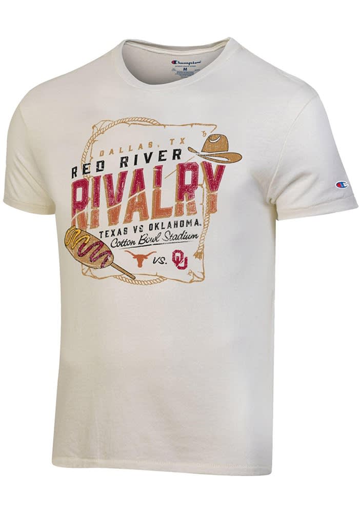 Champion Texas Longhorns OATMEAL Red River Rivalry Short Sleeve T