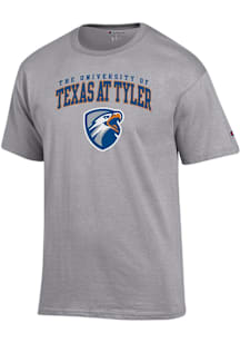 Champion UT Tyler Patriots Grey Arch Seal Short Sleeve T Shirt