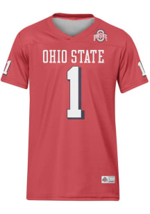 Youth Ohio State Buckeyes Red Champion Standard Football Jersey Jersey