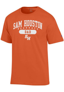 Champion Sam Houston State Bearkats Orange Dad Pill Short Sleeve T Shirt