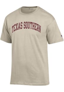 Champion Texas Southern Tigers Oatmeal Arch Name Short Sleeve T Shirt