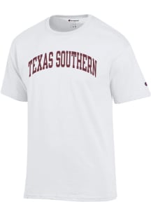 Champion Texas Southern Tigers White Arch Name Short Sleeve T Shirt