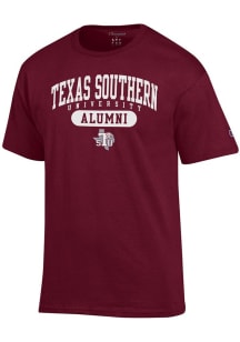 Champion Texas Southern Tigers Maroon Alumni Pill Short Sleeve T Shirt