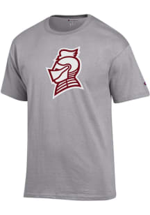 Champion Bellarmine Knights Grey Primary Logo Short Sleeve T Shirt