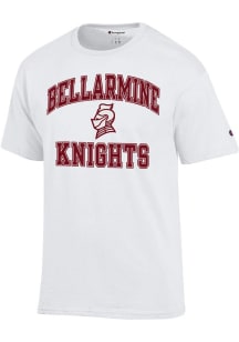 Champion Bellarmine Knights White Number One Short Sleeve T Shirt