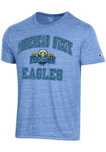 Champion Morehead State Eagles Light Blue Number One Short Sleeve Fashion T Shirt