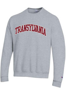 Champion Transylvania Pioneers Mens Grey Arch Name Long Sleeve Crew Sweatshirt