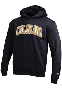Champion Colorado Buffaloes Youth Black No 1 Long Sleeve Hoodie