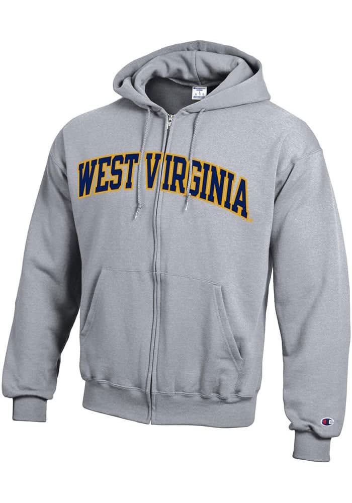 Champion West Virginia Mountaineers Mens GREY Twill Team