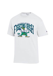 Champion Notre Dame Fighting Irish White Stretched Short Sleeve T Shirt