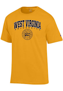 Champion West Virginia Mountaineers Gold Seal Short Sleeve T Shirt