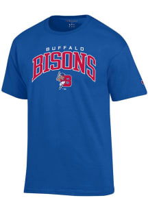 Champion Buffalo Bisons Blue Jersey Short Sleeve T Shirt