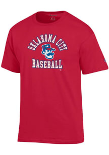 Champion Oklahoma City Dodgers Red Jersey Short Sleeve T Shirt