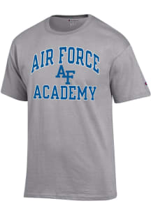 Champion Air Force Falcons Grey Number 1 Graphic Short Sleeve T Shirt