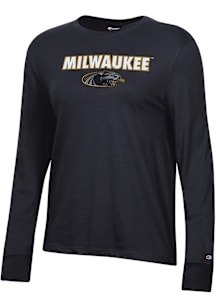Champion Wisconsin-Milwaukee Panthers Womens Black Core LS Tee