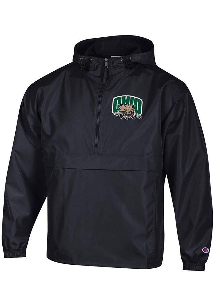 Champion Ohio Bobcats Mens Packable Light Weight Jacket