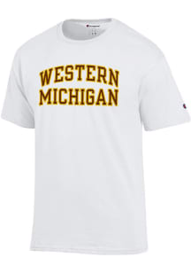 Champion Western Michigan Broncos White Arch Name Arch Name Short Sleeve T Shirt