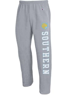Champion Southern University Jaguars Mens Grey Open Bottom Sweatpants