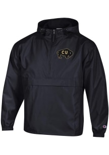 Champion Colorado Buffaloes Mens Black Vault Logo Light Weight Jacket