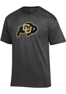Champion Colorado Buffaloes Charcoal Primary Logo Short Sleeve T Shirt