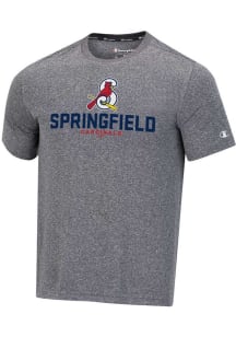 Champion Springfield Cardinals Grey Heathered Impact Short Sleeve T Shirt