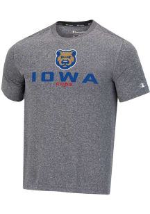 Champion Iowa Cubs Grey Heathered Impact Short Sleeve T Shirt