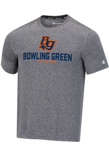 Champion Bowling Green Hot Rods Grey Heathered Impact Short Sleeve T Shirt
