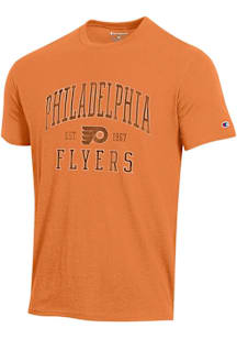 Champion Philadelphia Flyers Orange Stadium Short Sleeve T Shirt