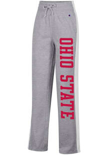 Womens Ohio State Buckeyes Grey Champion Track Sweatpants