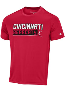 Cincinnati Bearcats Red Champion Stadium Impact Short Sleeve T Shirt