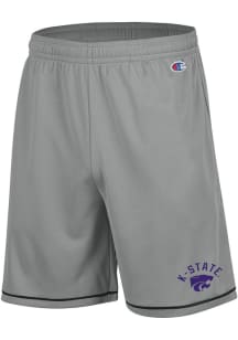 Mens K-State Wildcats Grey Champion Stadium Higlight Shorts