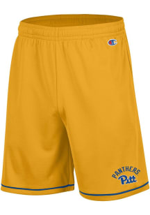 Mens Pitt Panthers Gold Champion Stadium Higlight Shorts