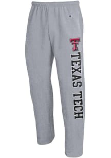 Champion Texas Tech Red Raiders Mens Grey Down Sweatpants