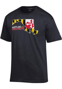 Champion Maryland Terrapins Black State Pride Short Sleeve T Shirt